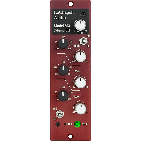 LaChapell Audio 503 3-Band EQ 500 Series Module