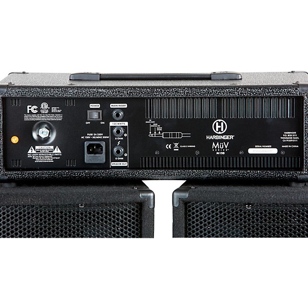 Harbinger M120 120W 4-Channel Compact Portable PA with 12" Speakers