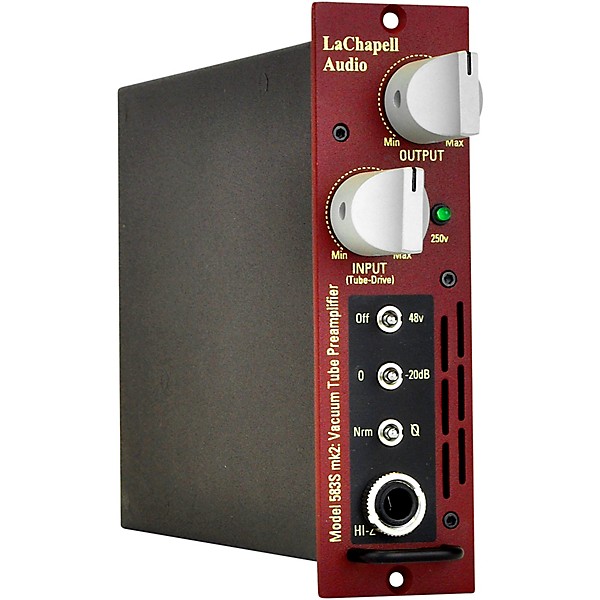 Open Box LaChapell Audio Vacuum Tube PreAmp with Jensen Mic Xfrmr Level 2 Regular 888366041420