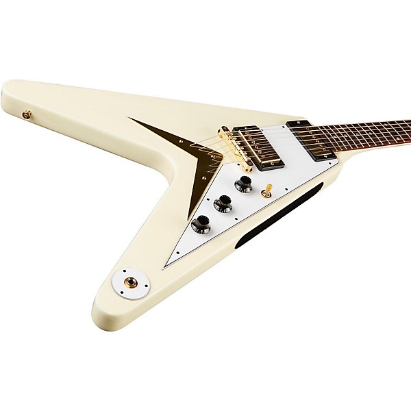 Platinum Gibson Custom 1959 Mahogany Flying V VOS Electric Guitar