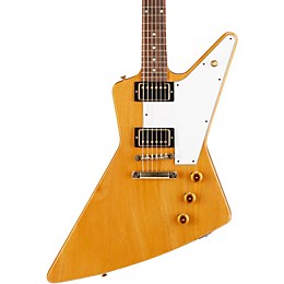 Gibson Custom 2014 1958 Mahogany Explorer Lightly Aged Electric Guitarl Natural