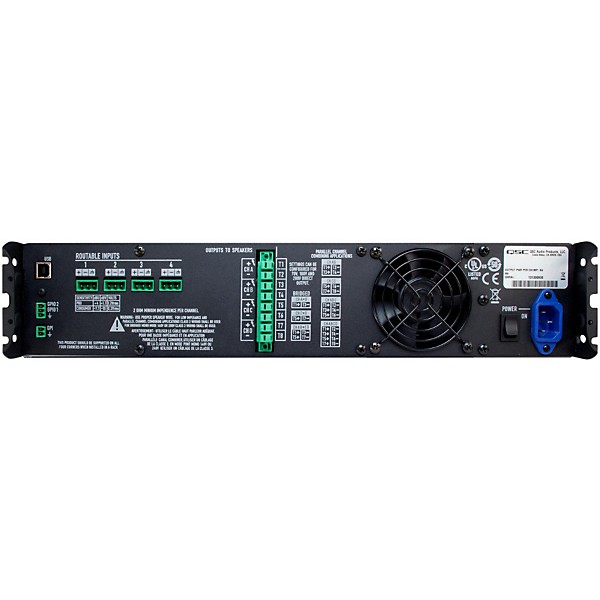 QSC CXD4.5 Multi-Channel DSP Amplifier