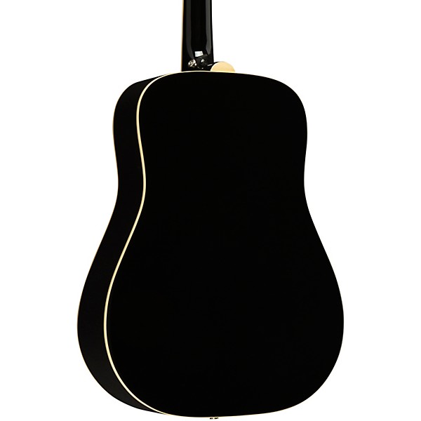 Open Box Epiphone Hummingbird Studio Acoustic-Electric Guitar Level 2 Ebony 197881153069