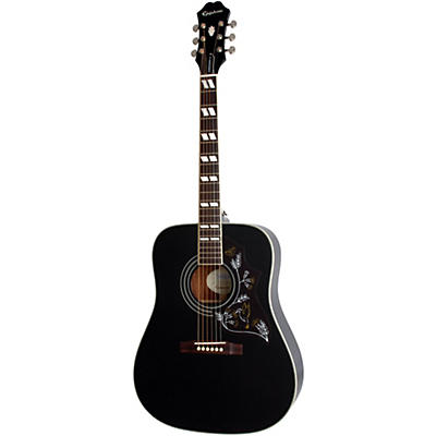 Epiphone Hummingbird Studio Acoustic-Electric Guitar Ebony for sale