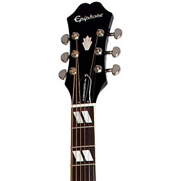 Open Box Epiphone Hummingbird PRO Acoustic-Electric Guitar Level 2 Ebony 190839865793