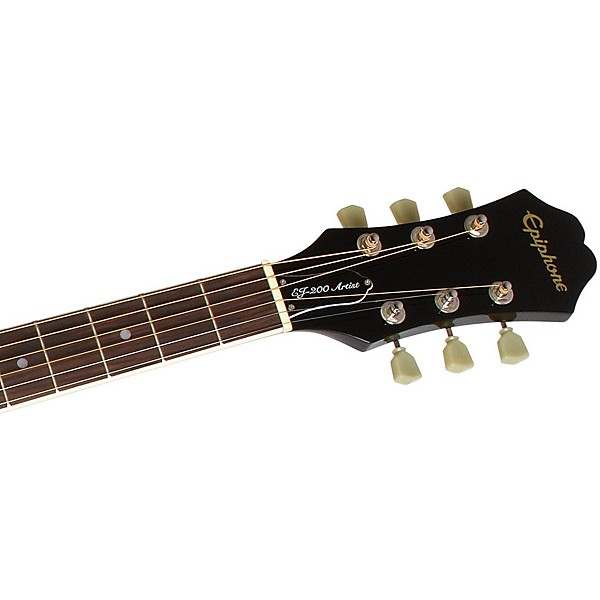 Epiphone EJ-200 Artist Acoustic Guitar Ebony