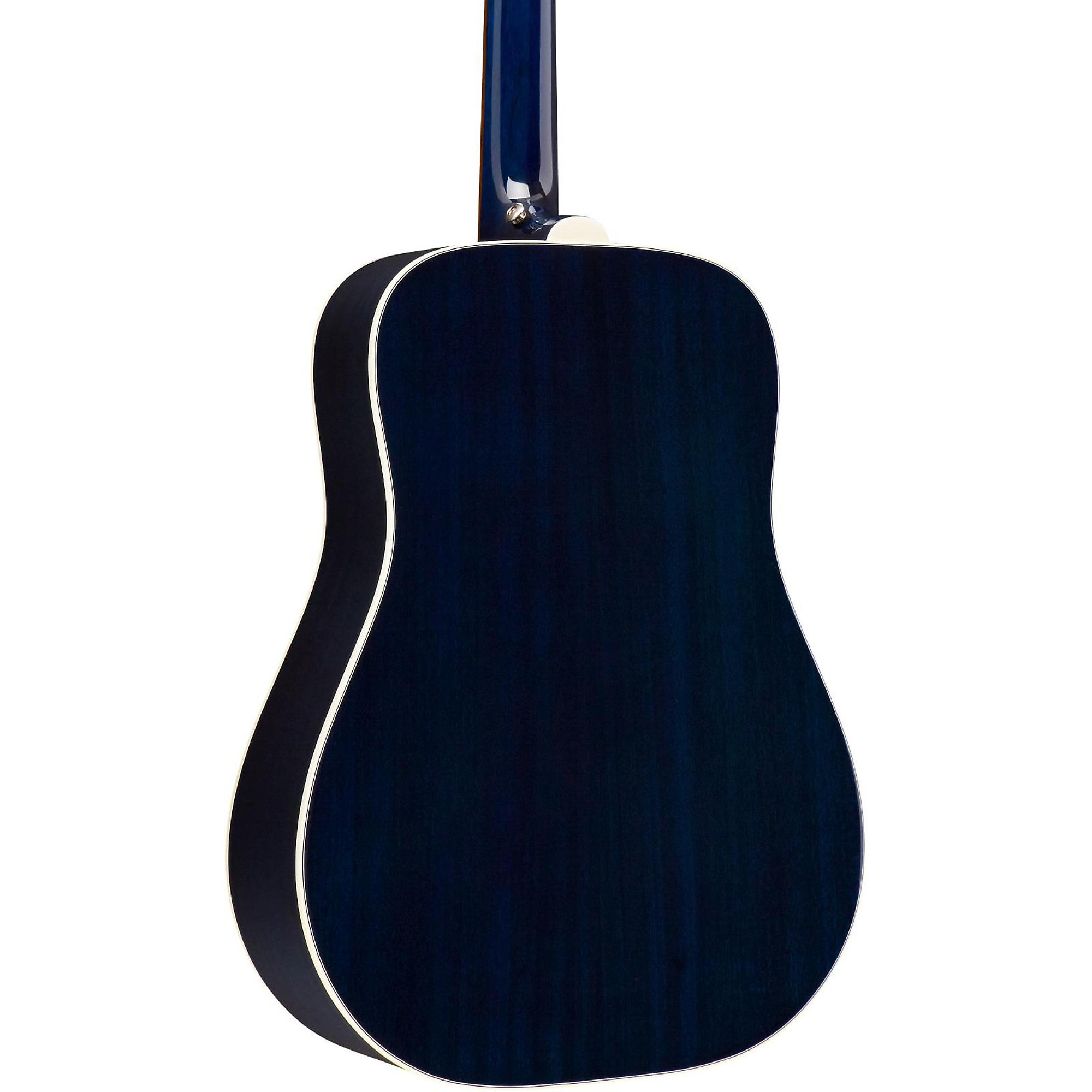 Restock Epiphone Hummingbird Artist Acoustic Guitar Blue Burst