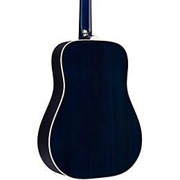 Open Box Epiphone Hummingbird Artist Acoustic Guitar Level 2 Blueburst 190839425492