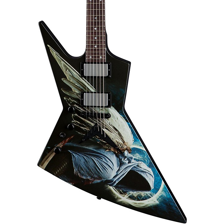 dave mustaine left handed guitar