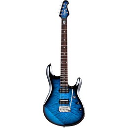 Open Box Sterling by Music Man JP100D Electric Guitar Level 2 Pacific Blue Burst 888365510781