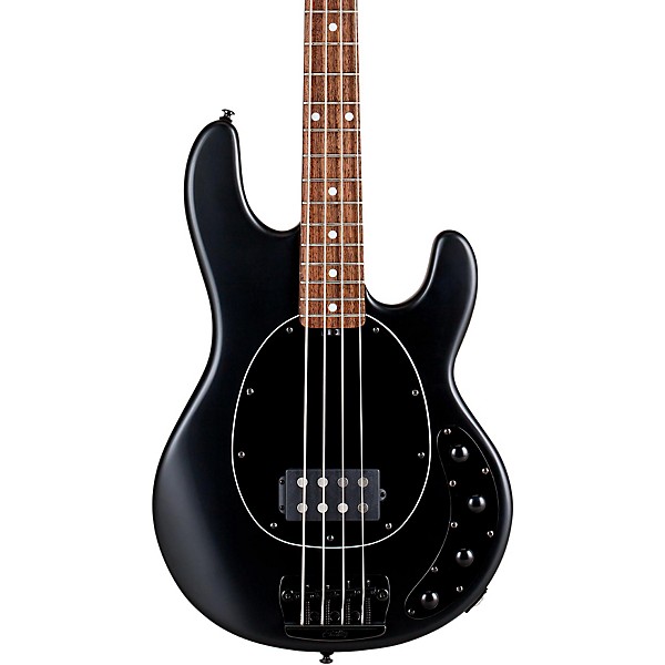 Open Box Sterling by Music Man RAY34 Electric Bass Guitar Level 2 Stealth Black 190839123695