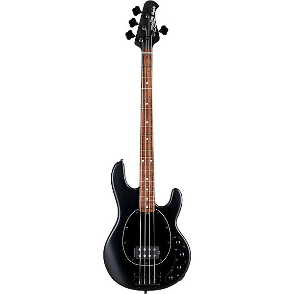 Open Box Sterling by Music Man RAY34 Electric Bass Guitar Level 2 Stealth Black 190839123695