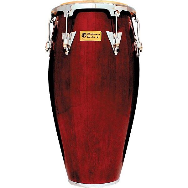 Open Box LP Performer Series Conga with Chrome Hardware Level 1 11.75 in. Dark Wood