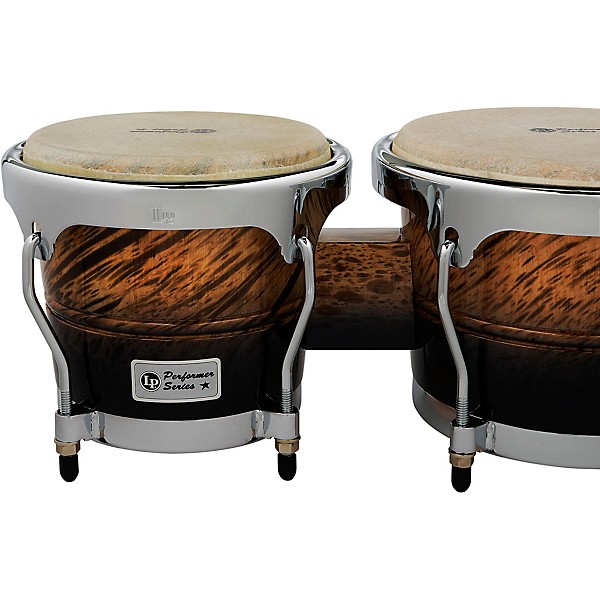 LP Performer Series Bongos With Chrome Hardware Desert Sand