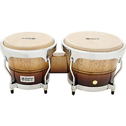 Open Box LP Performer Series Bongos with Chrome Hardware Level 1 Vintage Fade