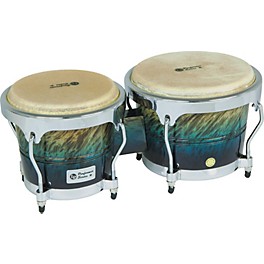 LP Performer Series Bongos With Chrome Hardware Blue Fade LP Performer Series Bongos With Chrome Hardware Blue Fade