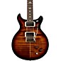 PRS Santana Signature Flame Top Electric Guitar Black Gold Burst thumbnail