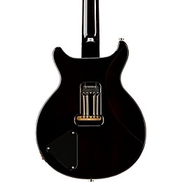 PRS Santana Signature Flame Top Electric Guitar Black Gold Burst