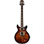 PRS Santana Signature Flame Top Electric Guitar Black Gold Burst