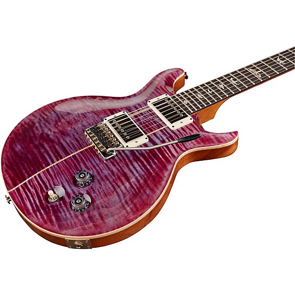 PRS Santana Signature Flame Top Electric Guitar Violet