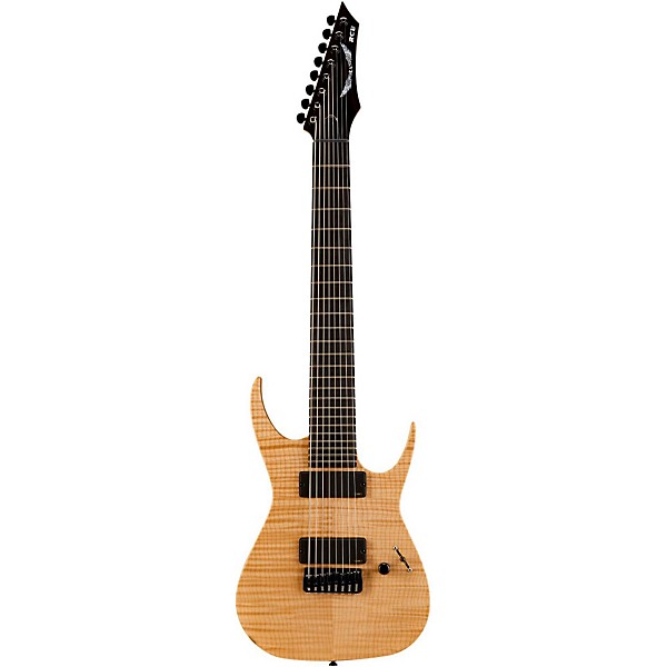 Open Box Dean USA Rusty Cooley RC8 Flame Top 8-String Electric Guitar Level 1 Satin Natural