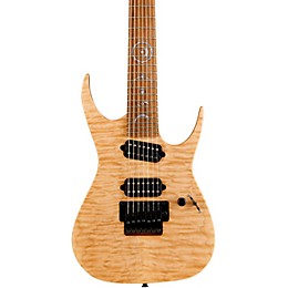Open Box Dean USA Rusty Cooley RC7 Quilt Top 7-String Electric Guitar Level 1 Satin Natural