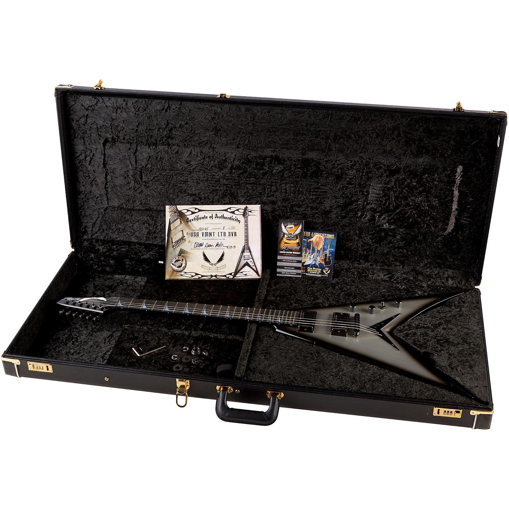 Platinum Dean USA Dave Mustaine VMNT (Limited Run 50 Pc) Electric