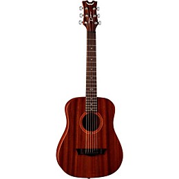 Open Box Dean Flight Series Travel Acoustic Guitar Level 2 Mahogany 190839690210
