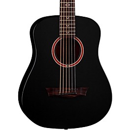 Dean Flight Series Travel Acoustic Guitar Satin Black Dean Flight Series Travel Acoustic Guitar Satin Black