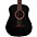 Dean Flight Series Travel Acoustic Guitar Satin Black Dean Flight Series Travel Acoustic Guitar Satin Black