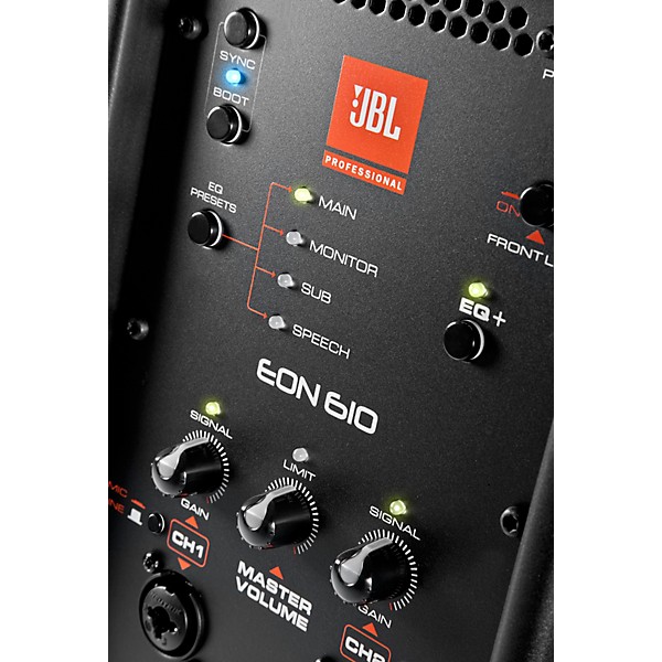 JBL EON610 2本セット K&M スタンド付き JBL EON610 (Pair) Powered Speakers | JBL Professional