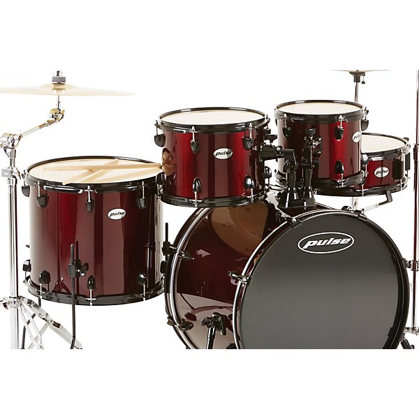 Pulse 4000 Series 5-Piece Shell Pack Wine Red