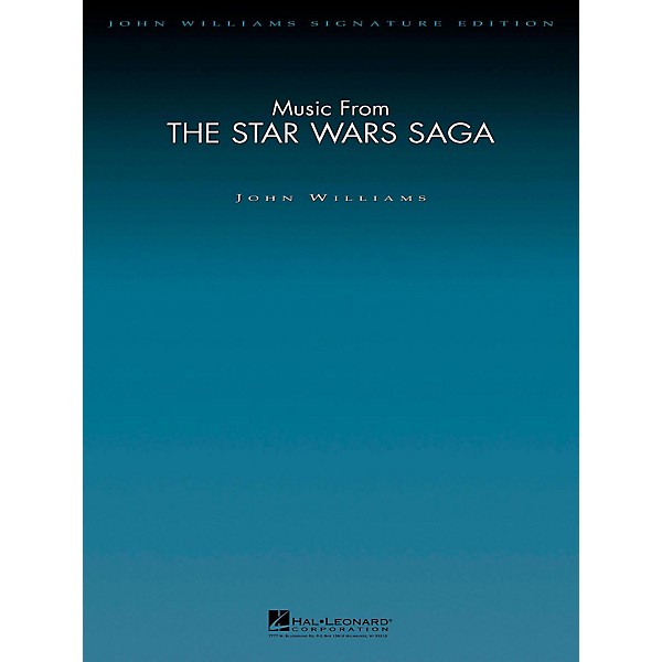 Hal Leonard Music From The Star Wars Saga - John Williams Signature Edition Orchestra Score and Parts