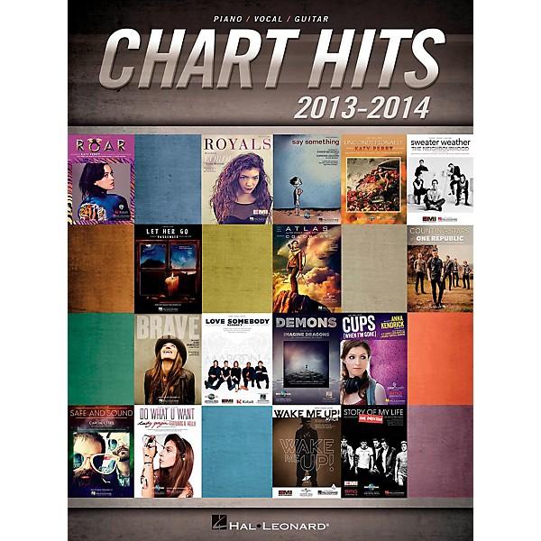 Hal Leonard Chart Hits Of 2013-2014 for Piano/Vocal/Guitar Songbook