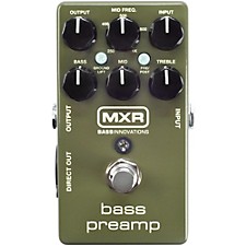 MXR M281 Thump Bass Preamp Pedal Green | Guitar Center