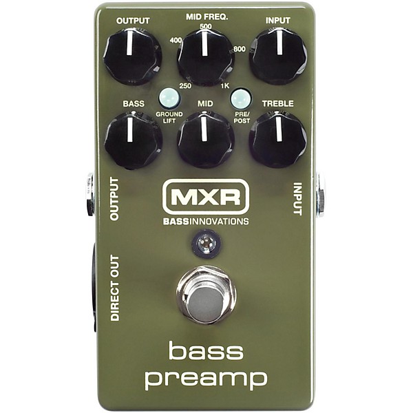 Open Box MXR M81 Bass Preamp Level 2 Regular 190839681119