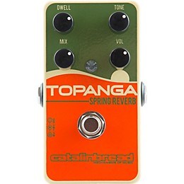 Open Box Catalinbread Topanga Spring Reverb Guitar Effects Pedal Level 1