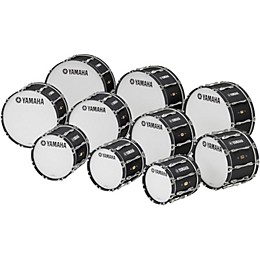 Yamaha 32" x 14" 8300 Series Field-Corps Marching Bass Drum Black Forest