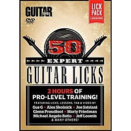 Alfred Guitar World 50 Expert Guitar Licks DVD