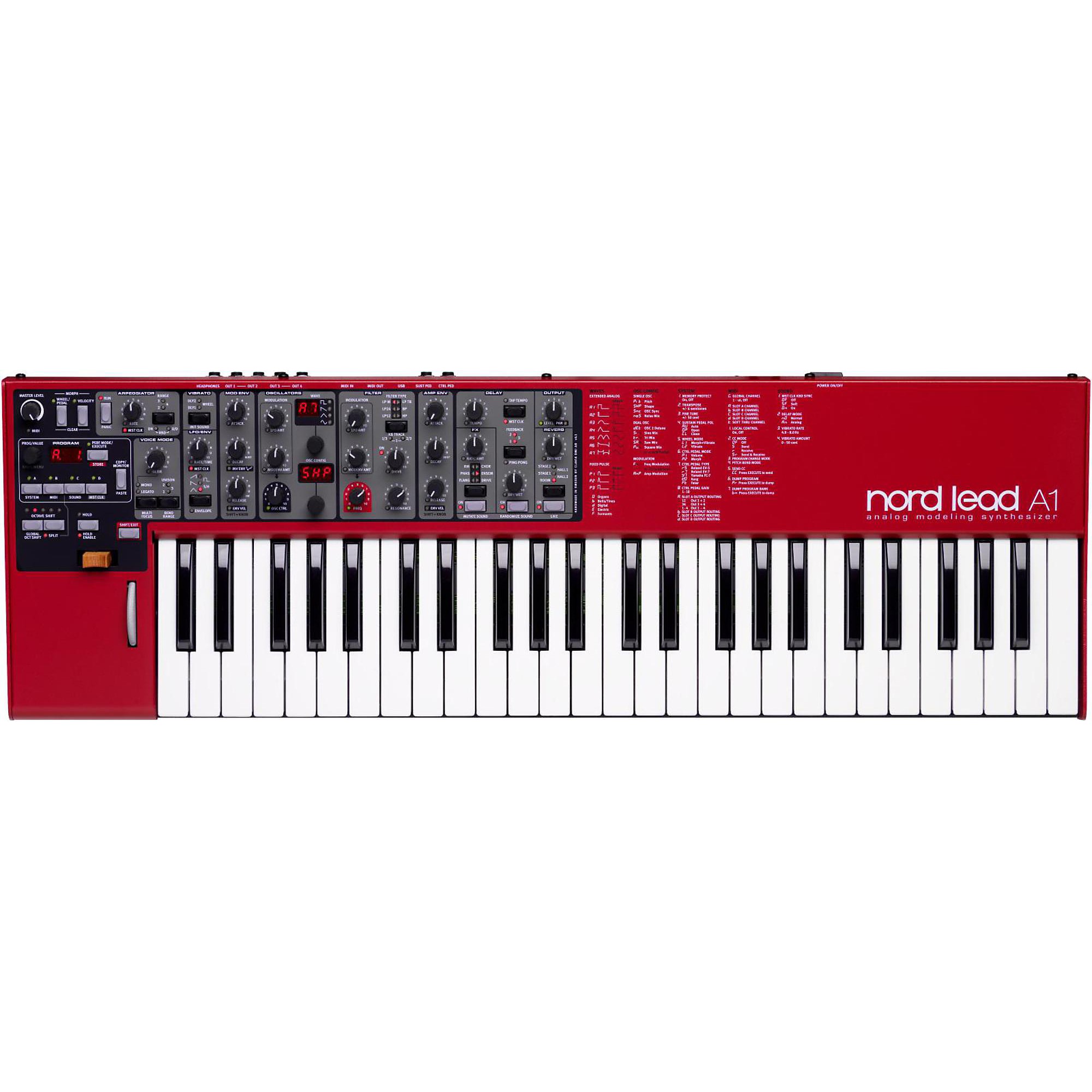 Amazon.com: Nord Lead A1 49-Key Analog Modeling Synthesizer