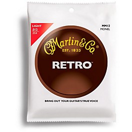 Martin MM12 Retro Series Light Acoustic Guitar Strings