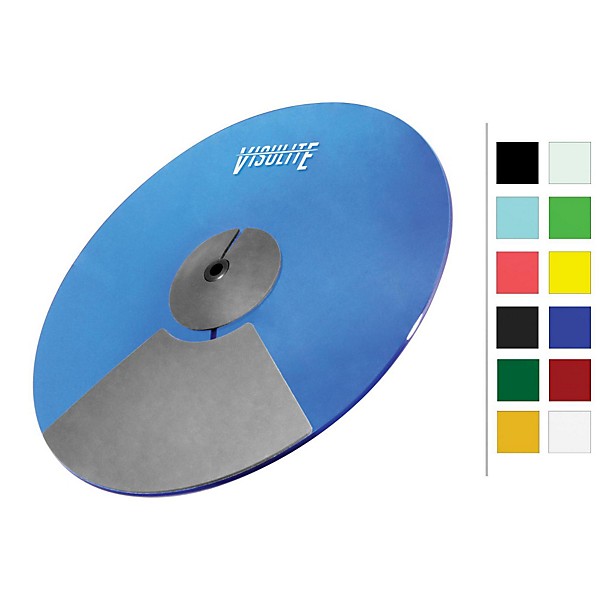 Pintech VisuLite Professional Dual Zone Ride Cymbal 18 in. Translucent Blue