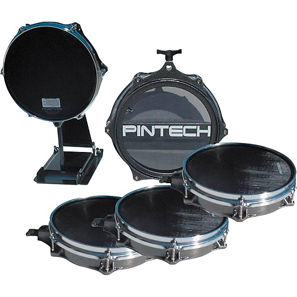 Pintech 5-Piece Drum Pad Bundle Black