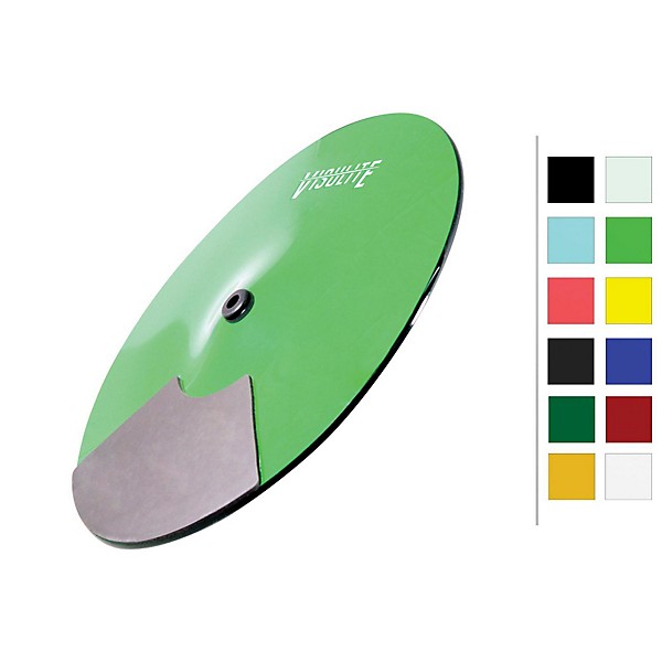 Pintech VisuLite Professional Single Zone Splash Cymbal 10 in. Fluorescent Green