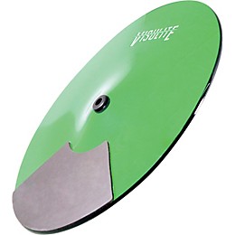 Pintech VisuLite Professional Single Zone Splash Cymbal 10 in. Fluorescent Green