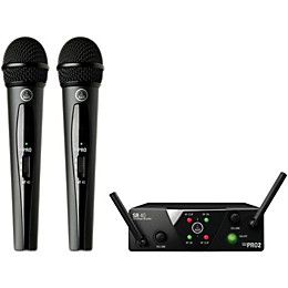 AKG WMS 40 Mini2 Vocal Wireless Microphone Set with D8000M Handheld