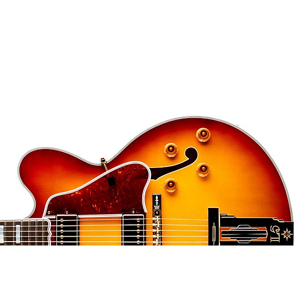Gibson Custom 2015 L5 Double Cut Hollowbody Electric Guitar Slow Iced Tea Fade