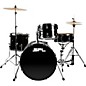 Open Box Sound Percussion Labs Unity 4-Piece Drum Set with Hardware Level 1 Black thumbnail