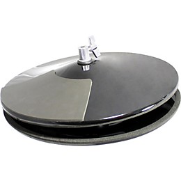 Pintech VisuLite Professional Hi-Hat Cymbals with Triggered Bell and Included Controller 13 in. Translucent Gray
