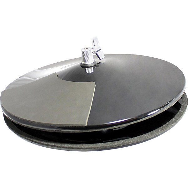 Pintech VisuLite Professional Hi-Hat Cymbals with Triggered Bell and Included Controller 13 in. Translucent Gray